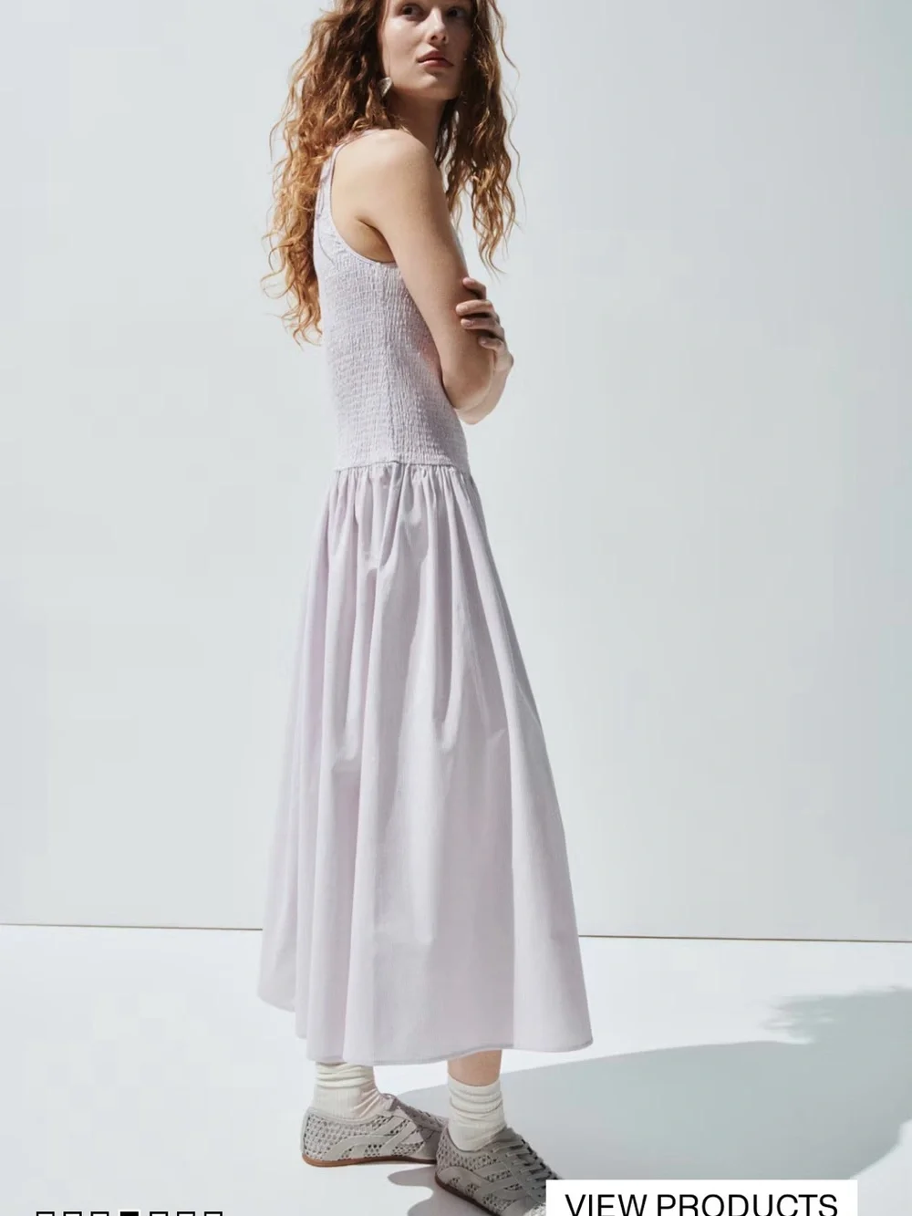 H&M sleeveless maxi